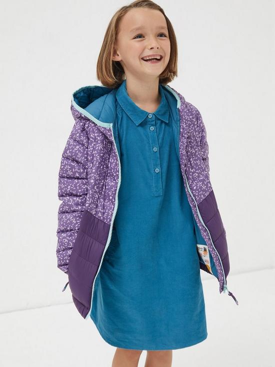 stillFront image of fatface-girls-poppy-padded-jacket-purple