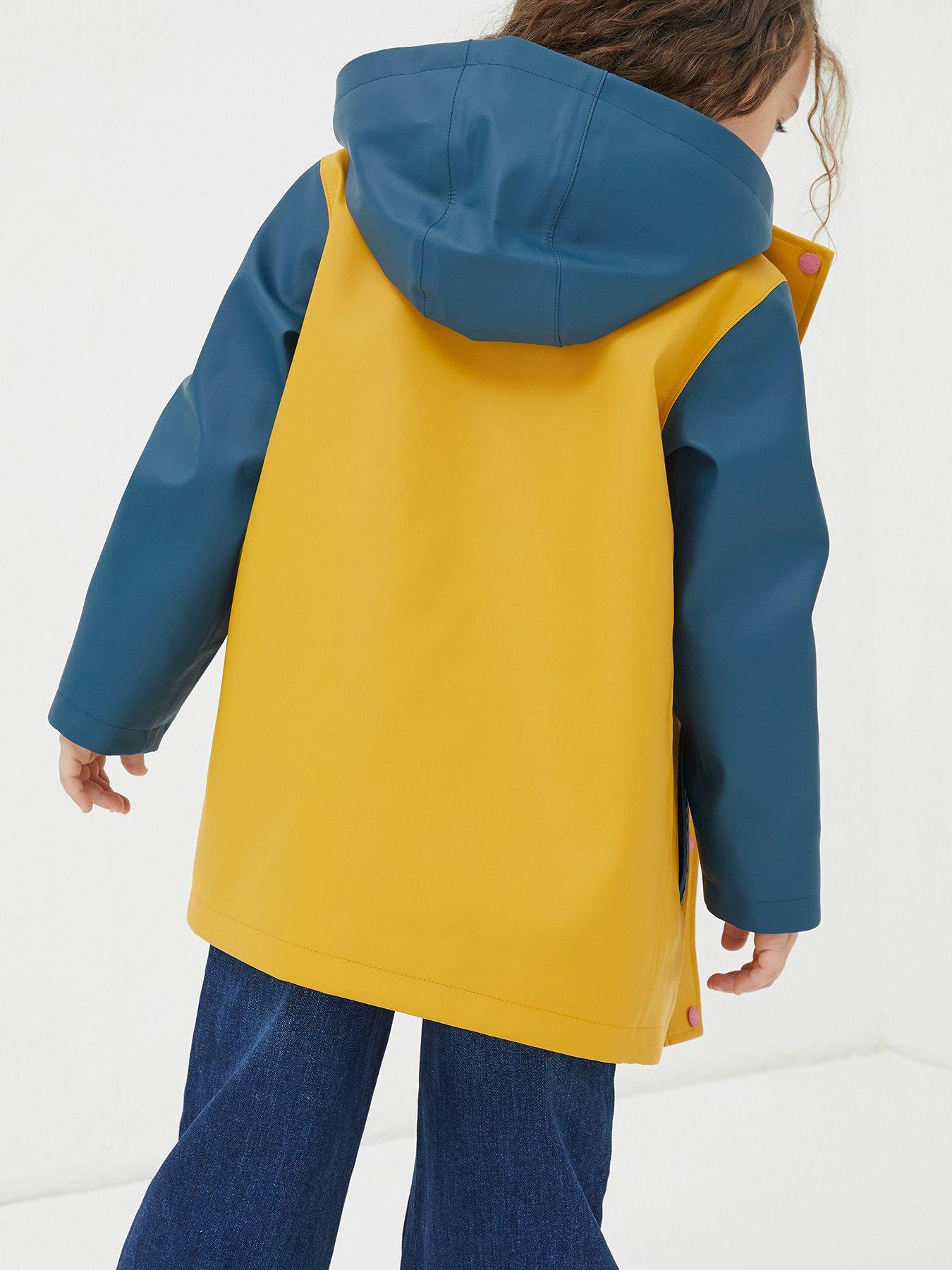 Yellow on sale rubberised raincoat