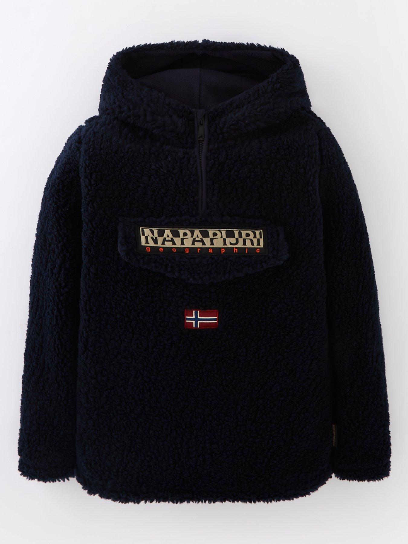 Napapijri sherpa hoodie store