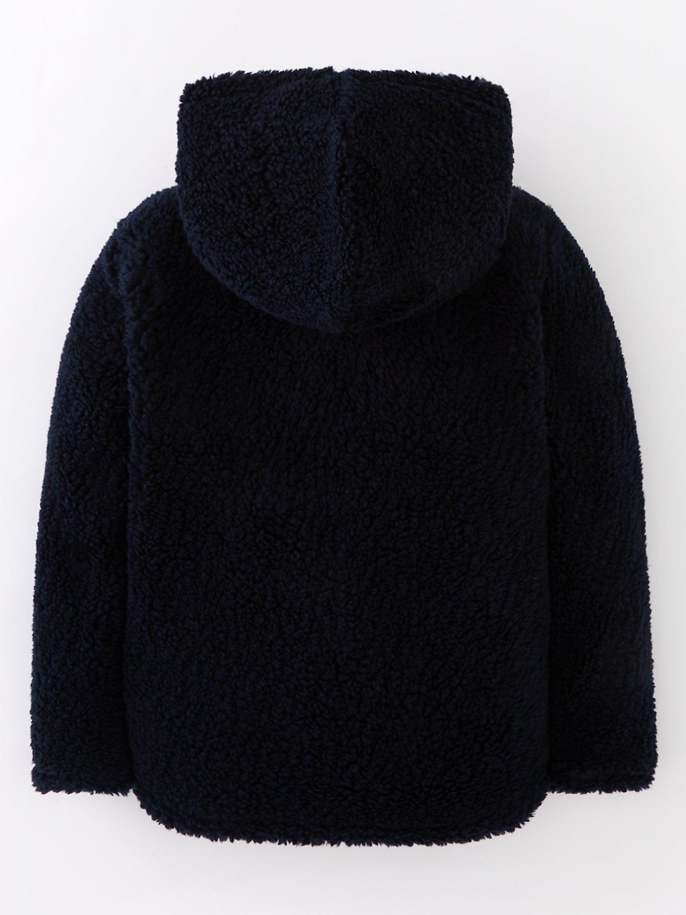 Half zip clearance sherpa hoodie