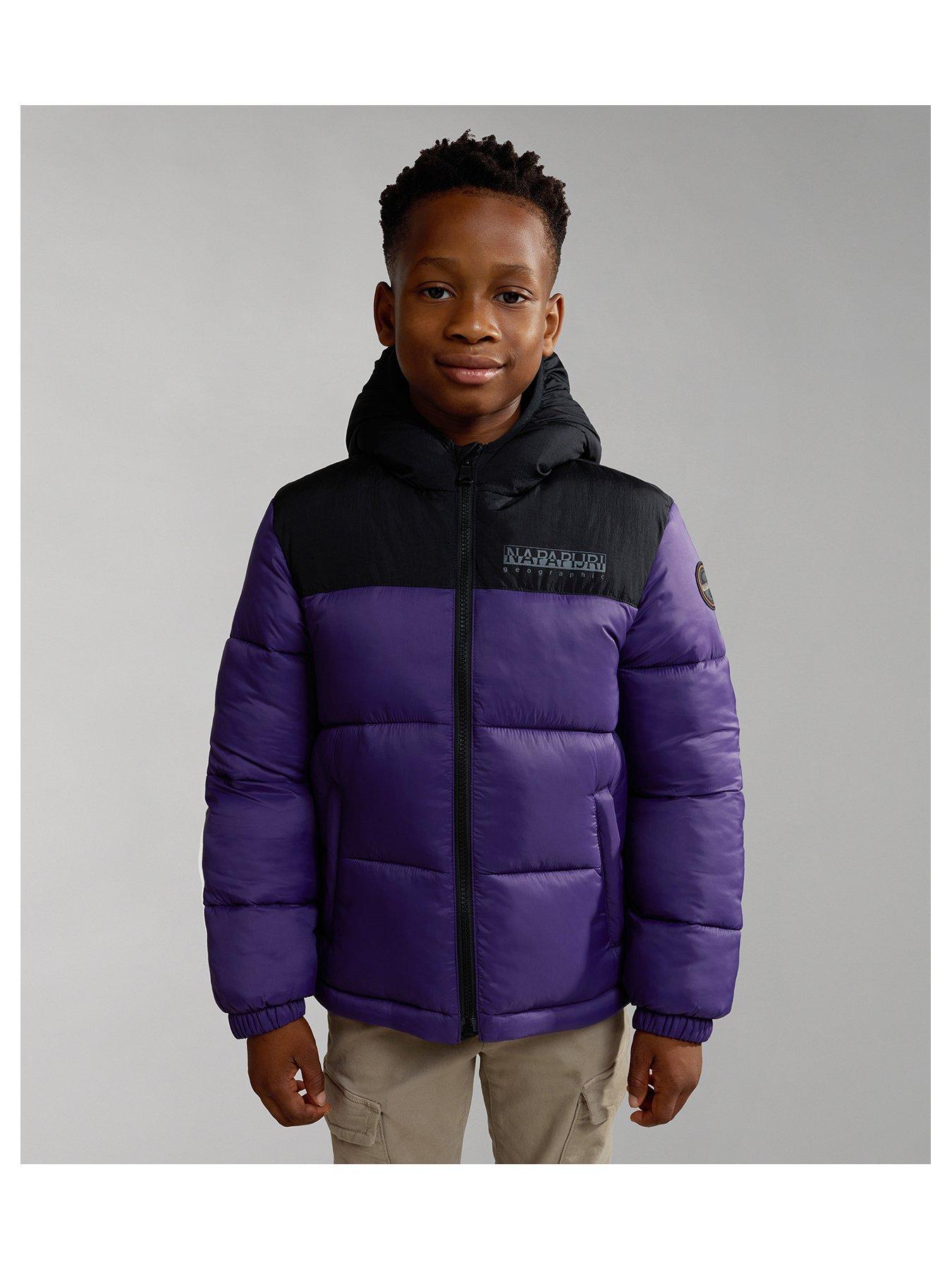 Napapirjri Hornelen Kids Padded Jacket Dark Purple