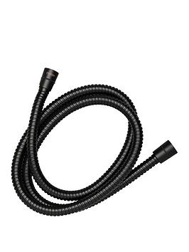 Product photograph of Triton 1 5m Anti-twist Shower Hose - Matte Black from very.co.uk