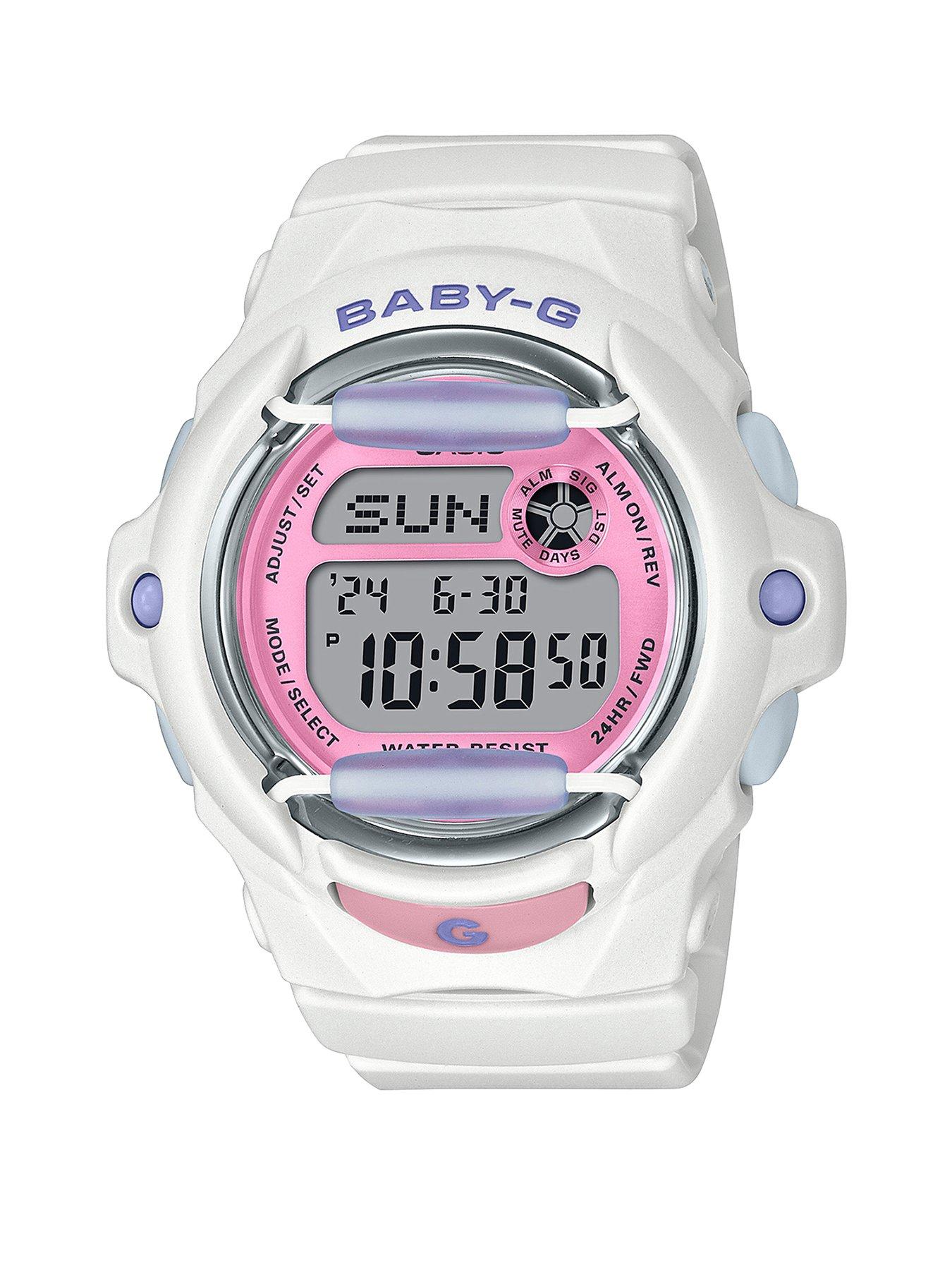 Pink g shock women's watch best sale