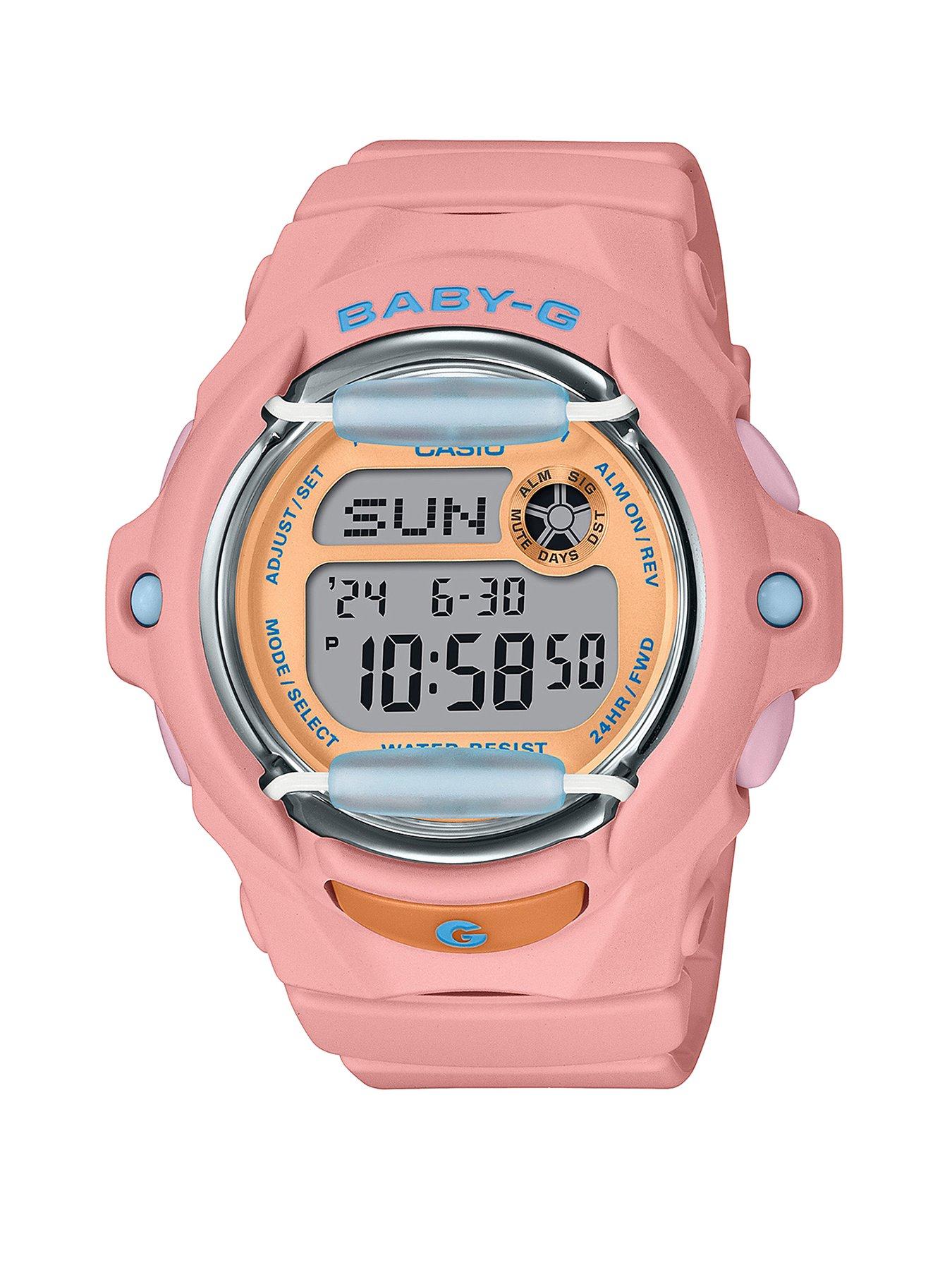 Casio deals pink watch