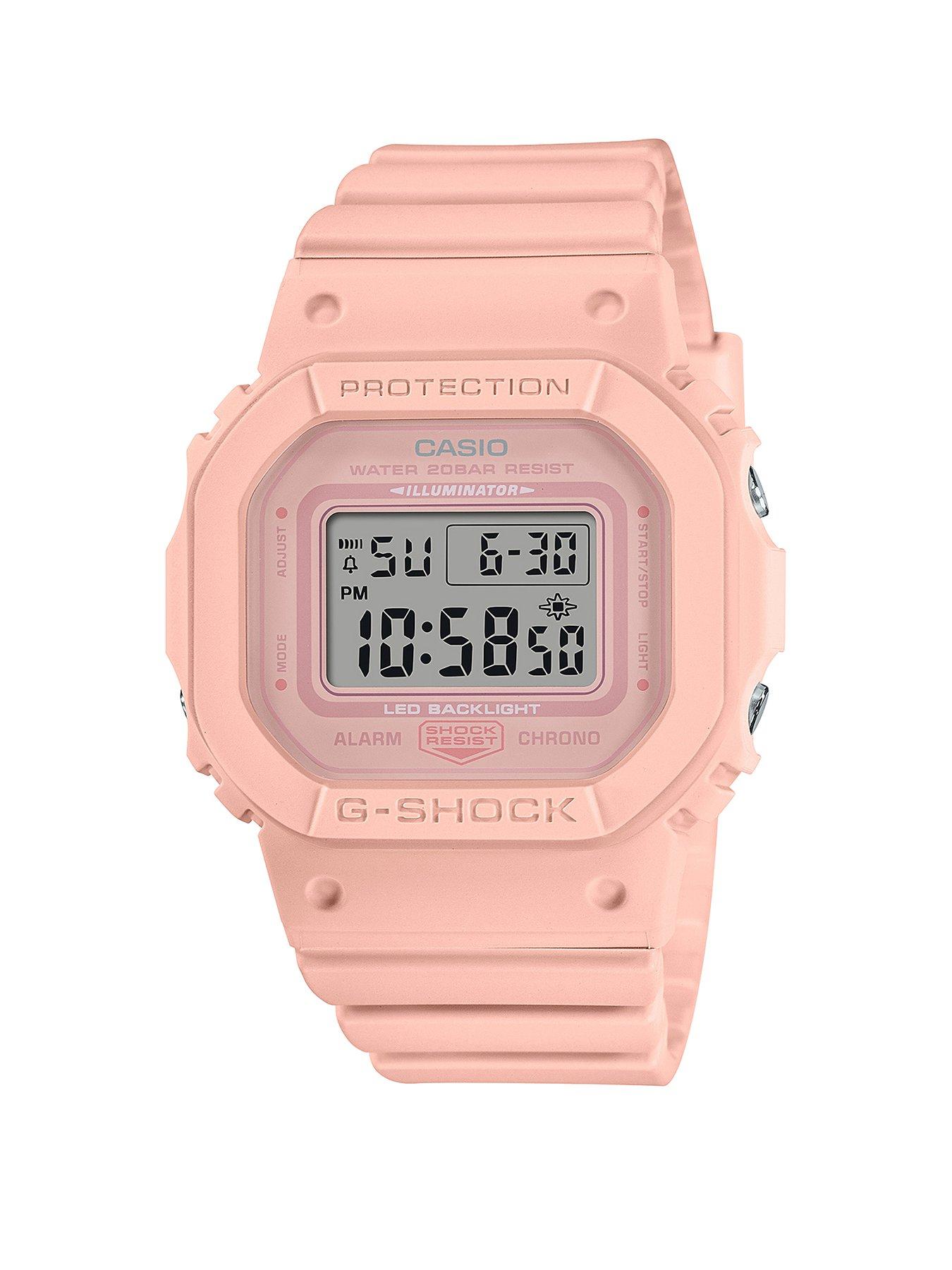 Product photograph of Casio Gmd-s5600ba Pink Unisex Watch from very.co.uk