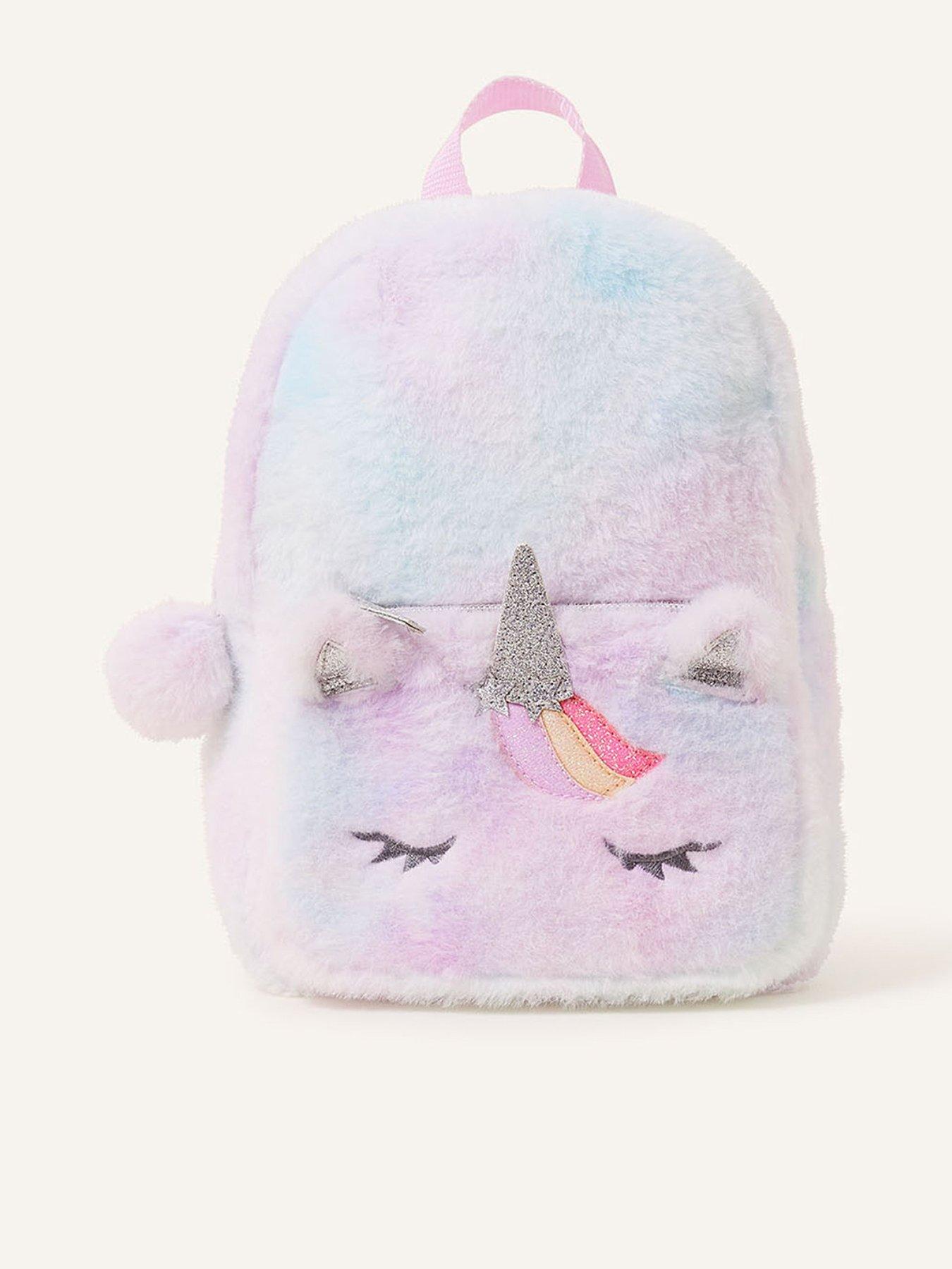 Fluffy school outlet backpack