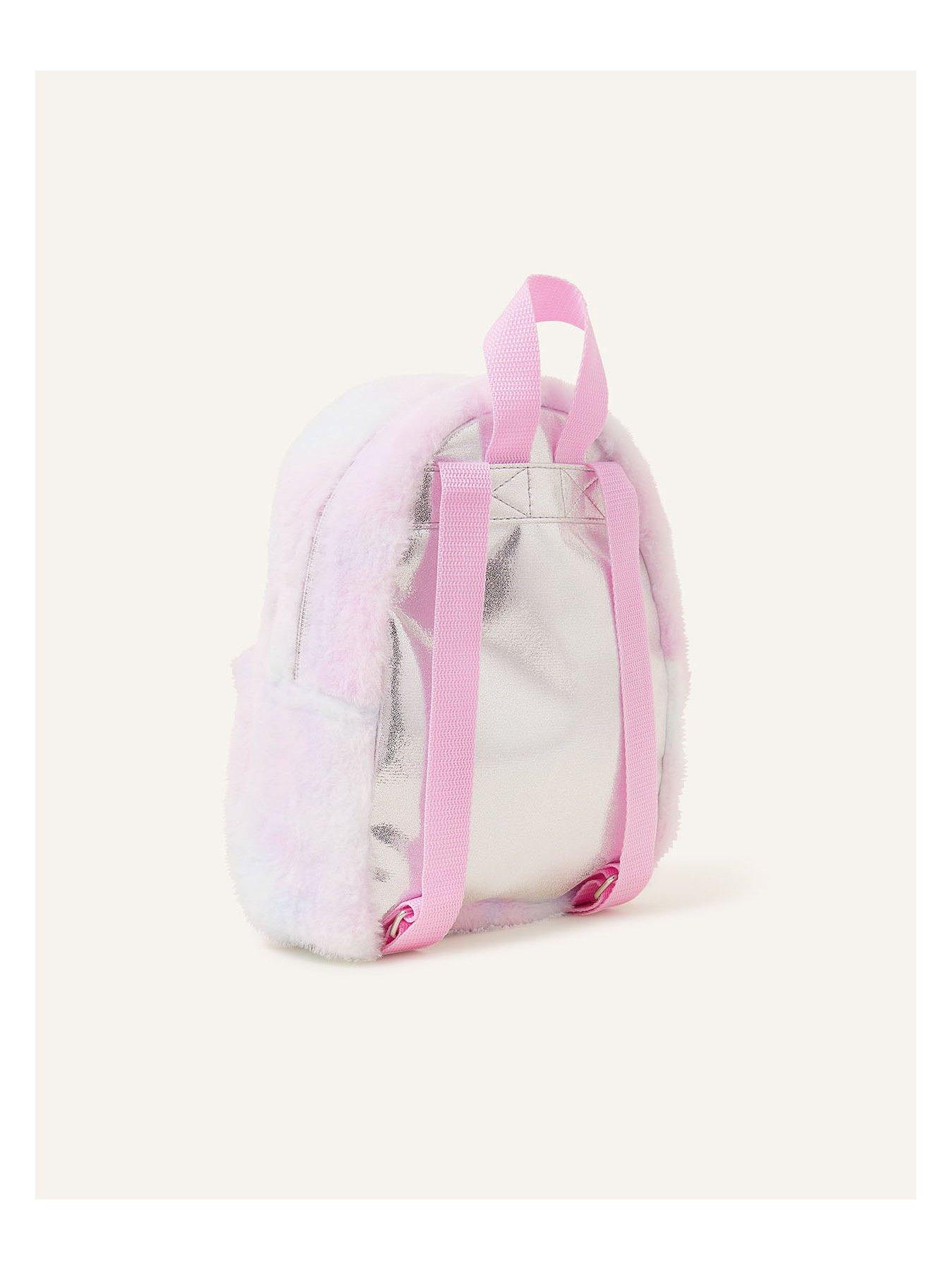 Fuzzy unicorn outlet backpack