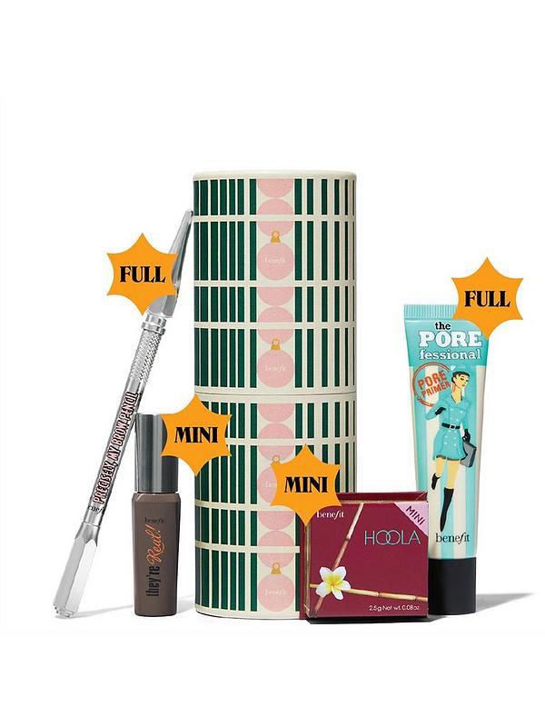 Image 5 of 6 of Benefit Giftin Goodies Mascara, Brow Pencil, Primer &amp; Bronzer Gift Set Worth &pound;84.50