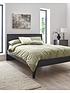  image of very-home-carinanbspbed-frame-with-mattress-options-buy-and-save-black