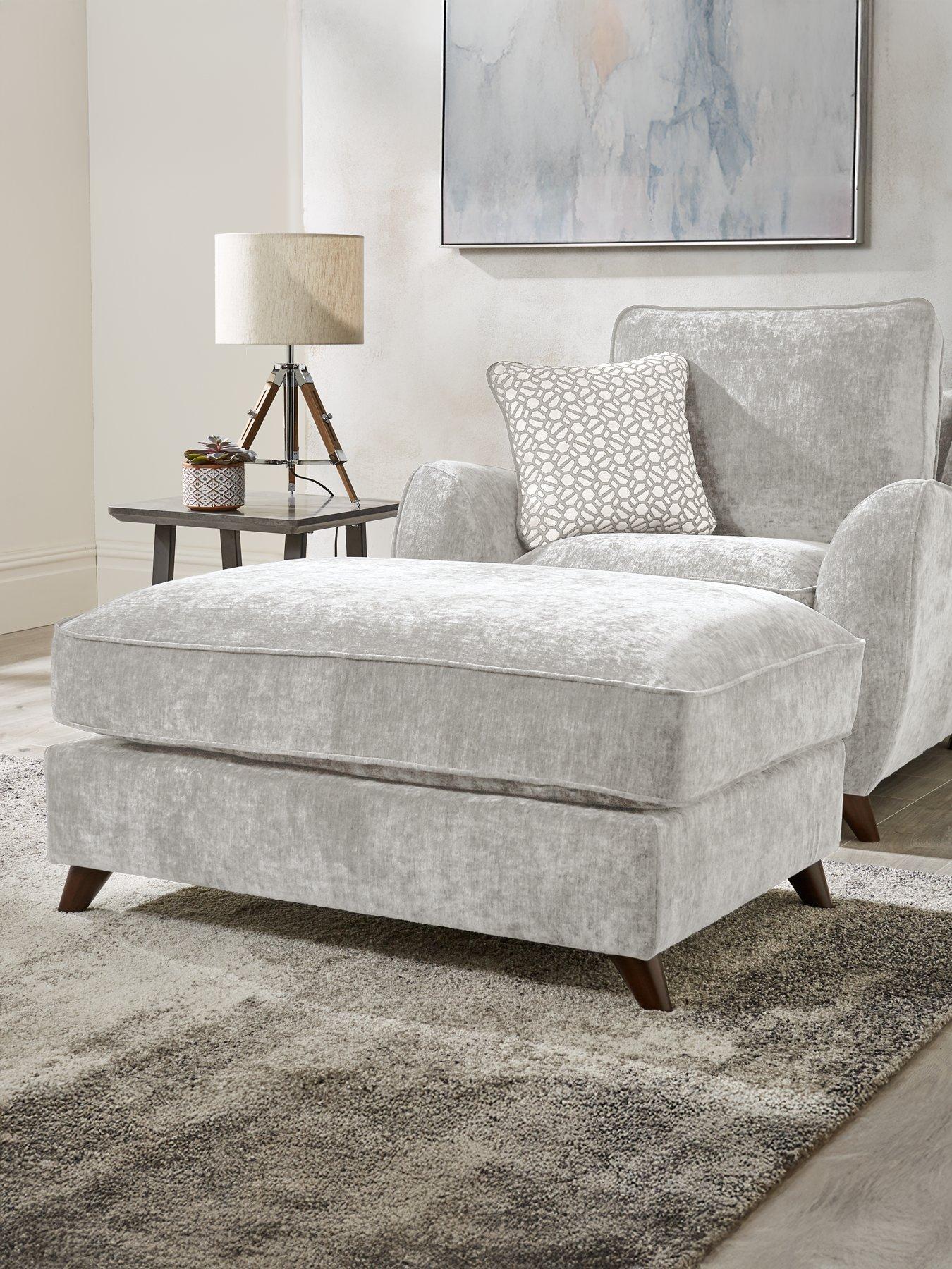 undefined Verity Fabric Footstool