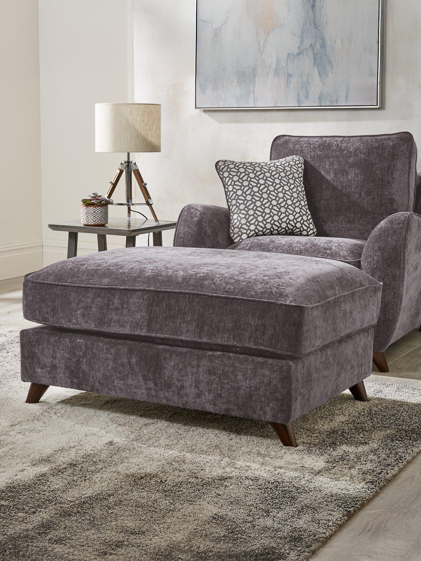 undefined Verity Fabric Footstool