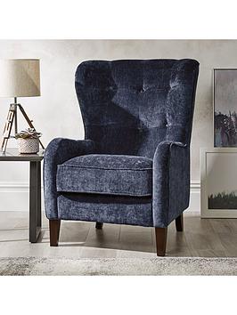 Product photograph of Very Home Verity Fabric Accent Chair from very.co.uk