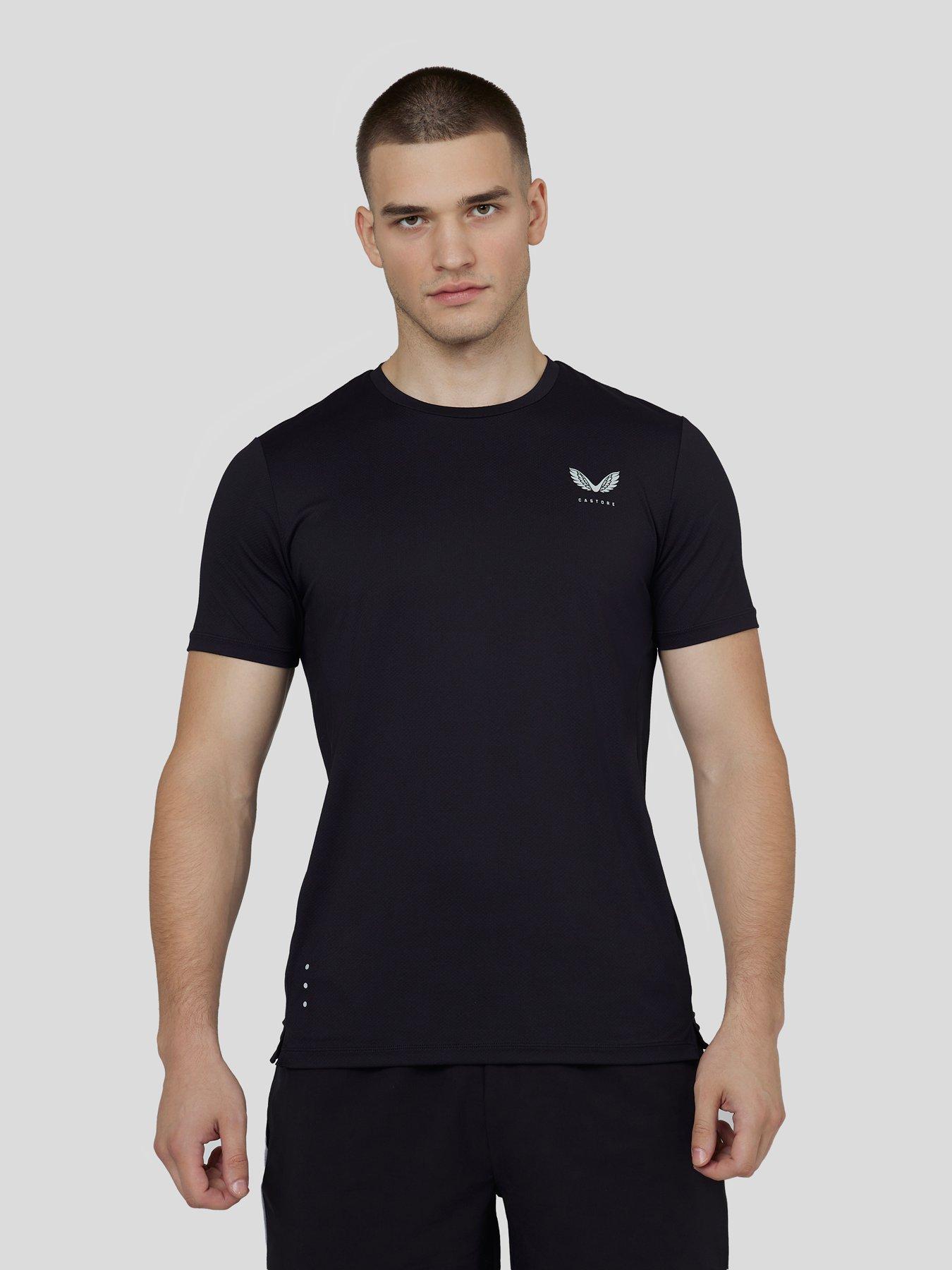 Castore Mens Castore Performance Ss Tee - Black | Very.co.uk