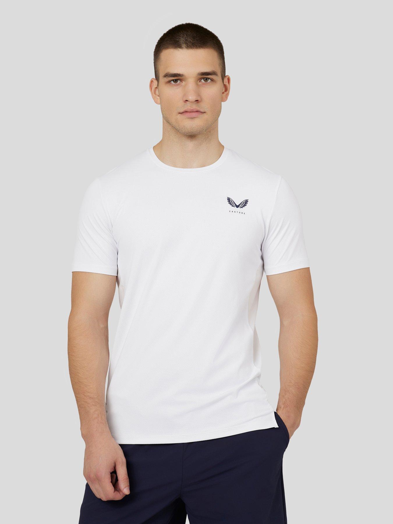 Image 1 of 4 of Castore Mens Performance Ss Tee - White