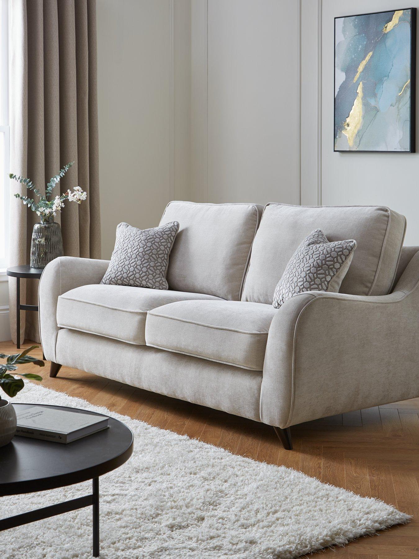 undefined Verity 3 Seater Fabric Sofa