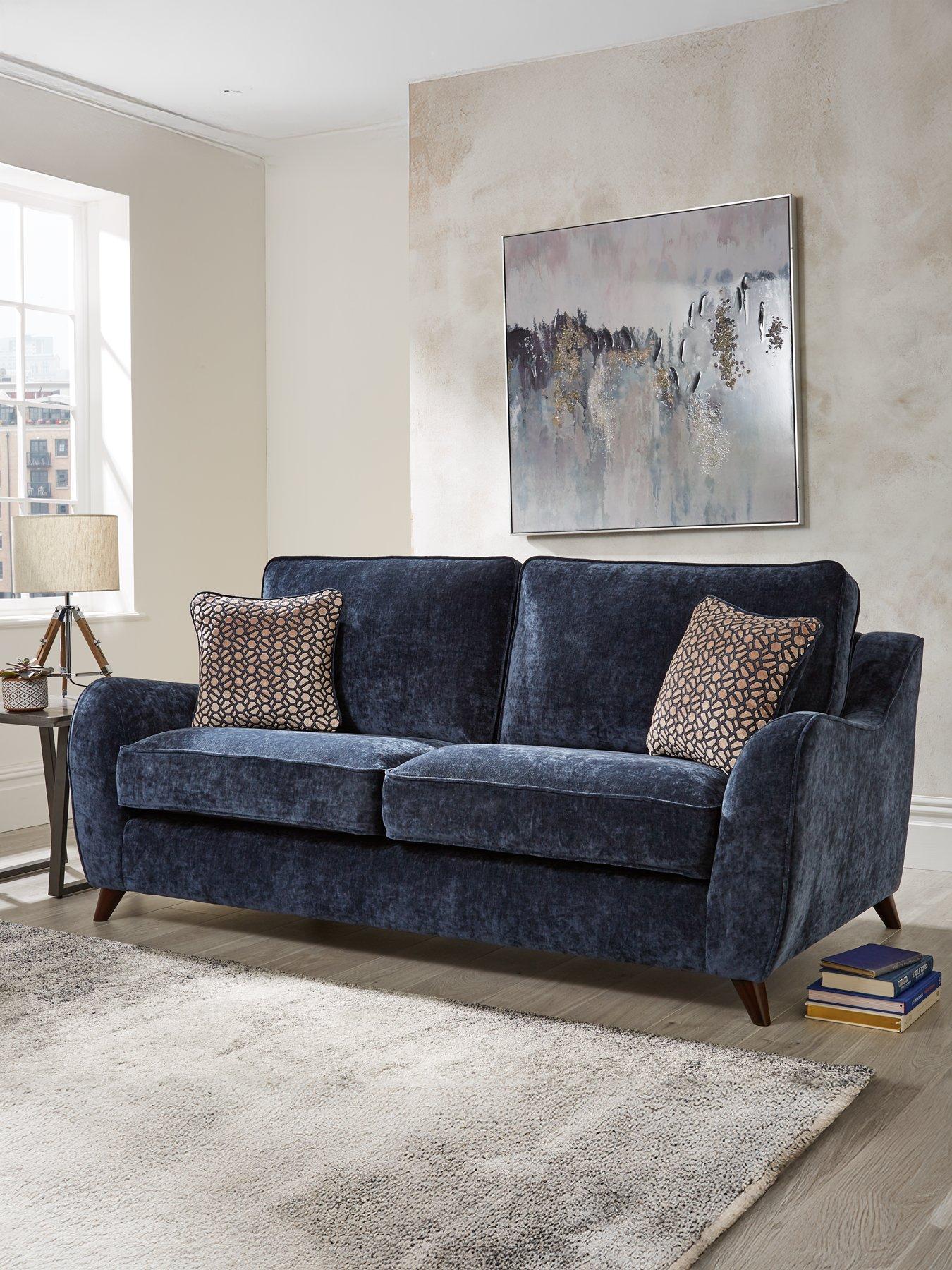undefined Verity 3 Seater Fabric Sofa