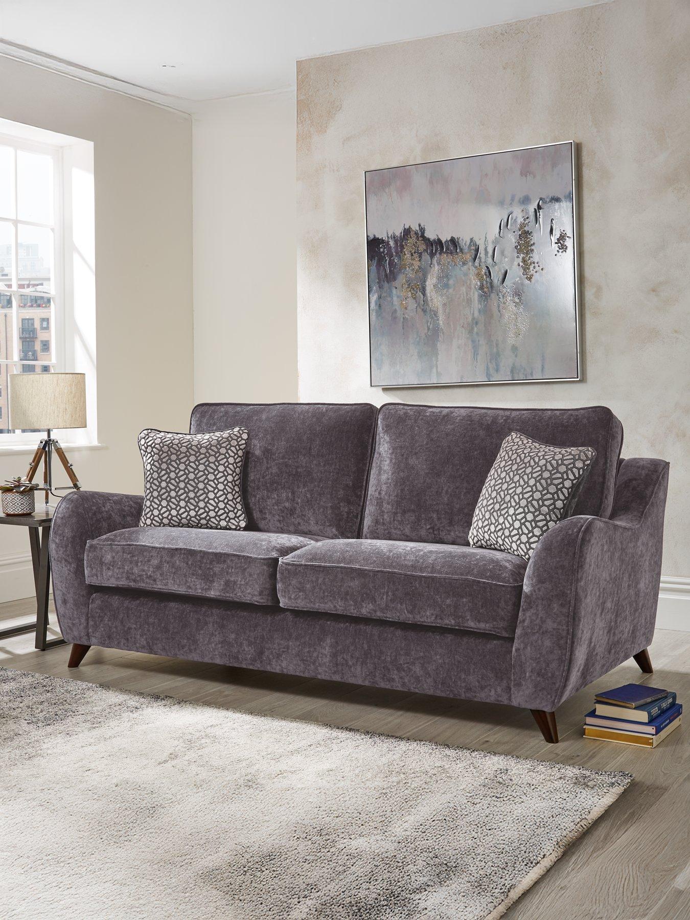 undefined Verity 3 Seater Fabric Sofa