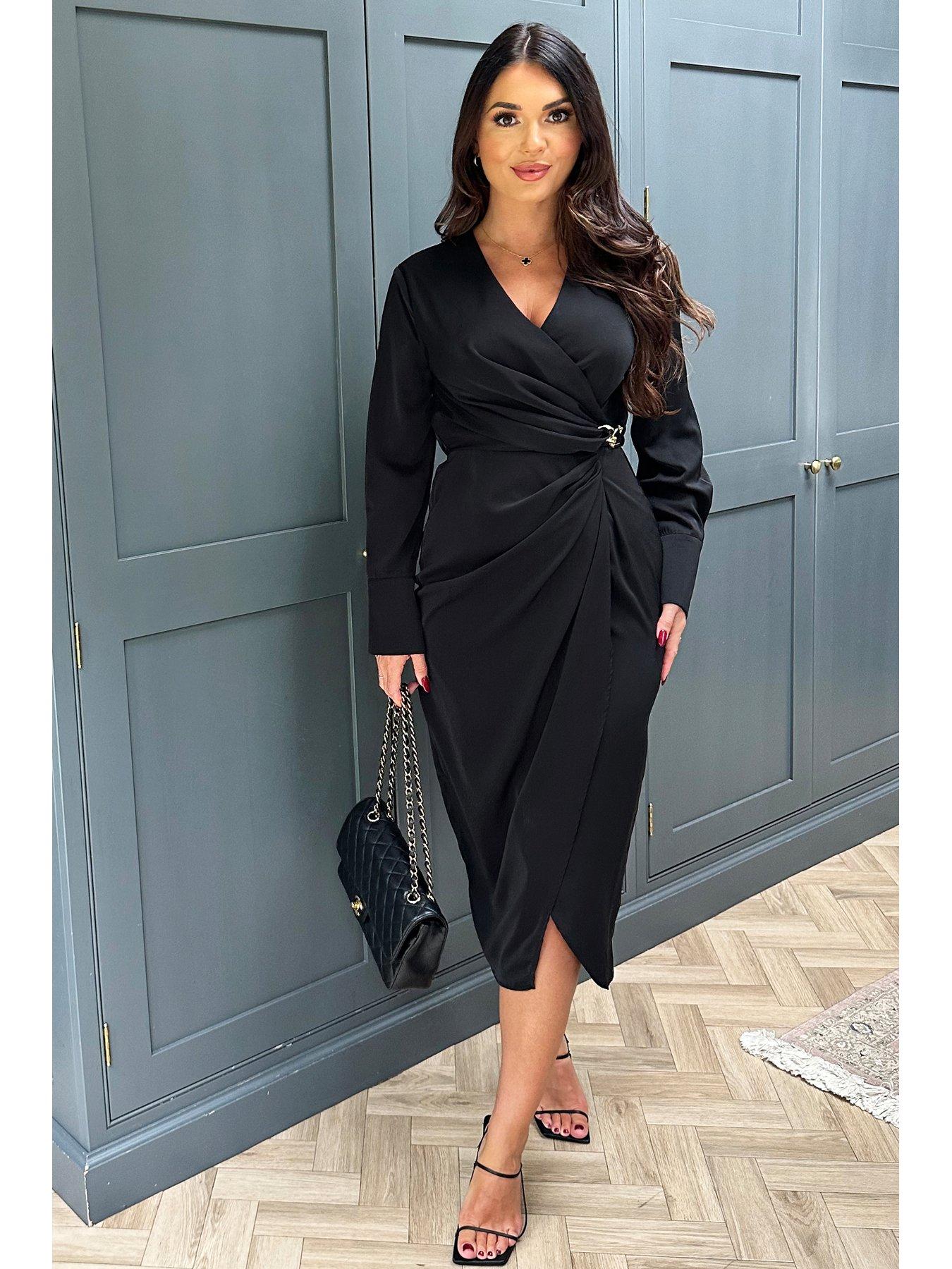 Long black dress clearance sale