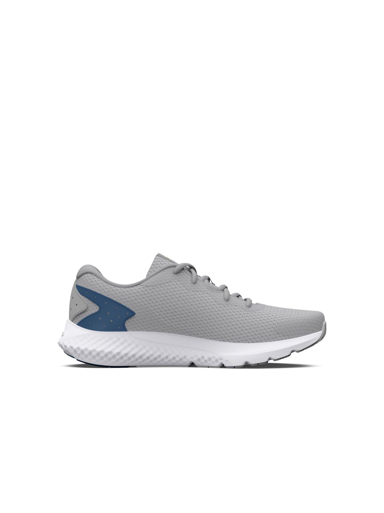UNDER ARMOUR Mens Running Charged Rogue 3 Trainers Grey Very
