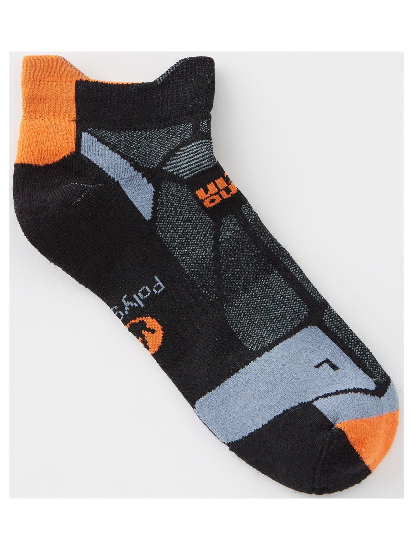 Hilly Men's Marathon Fresh Socklet Sock - Black