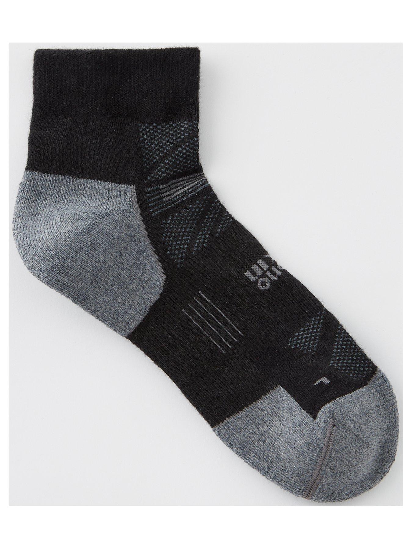 Hilly Men's Supreme Anklet Sock - Black