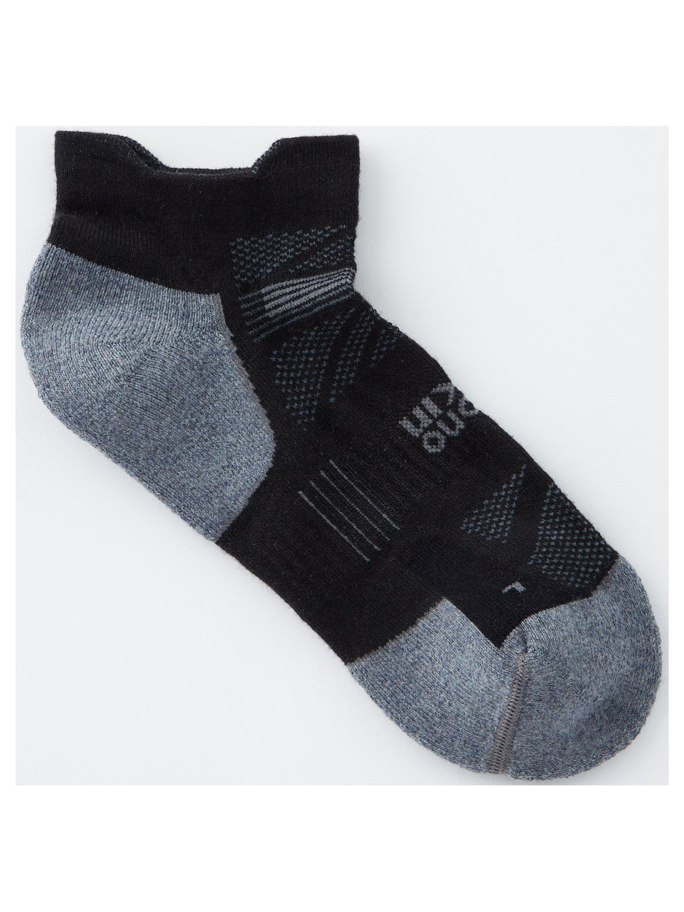 Hilly Men's Supreme Socklet Sock - Black