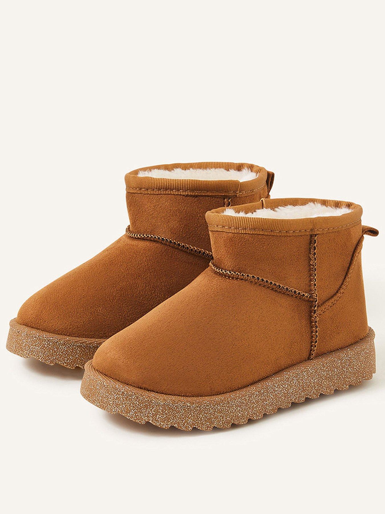 Girls 2024 tan boots