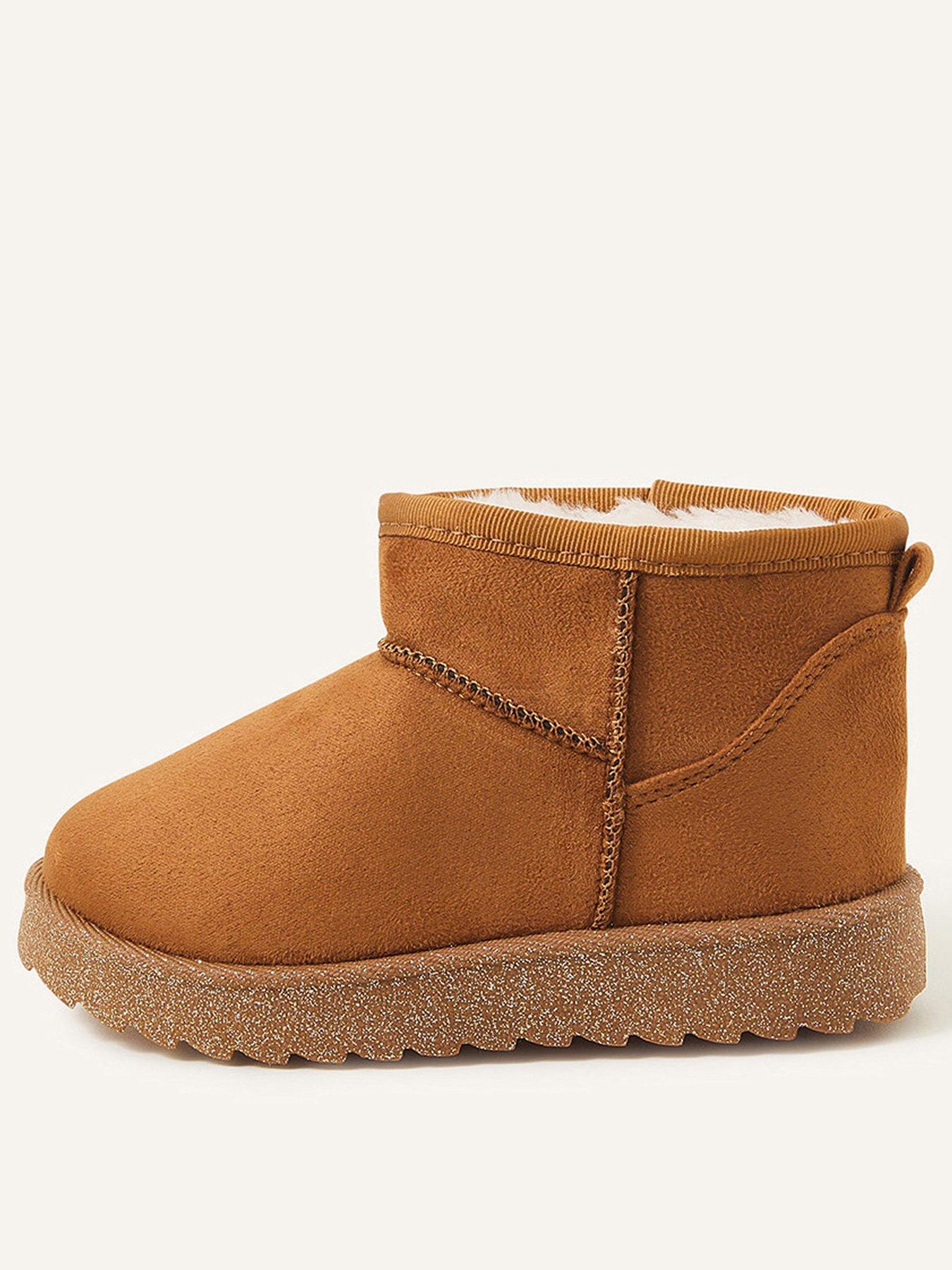 Tan cheap slipper boots