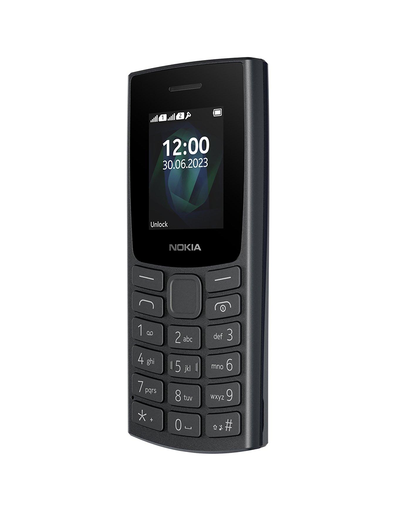 Image 2 of 6 of Nokia 105 2G, Dual SIM Mobile - Charcoal