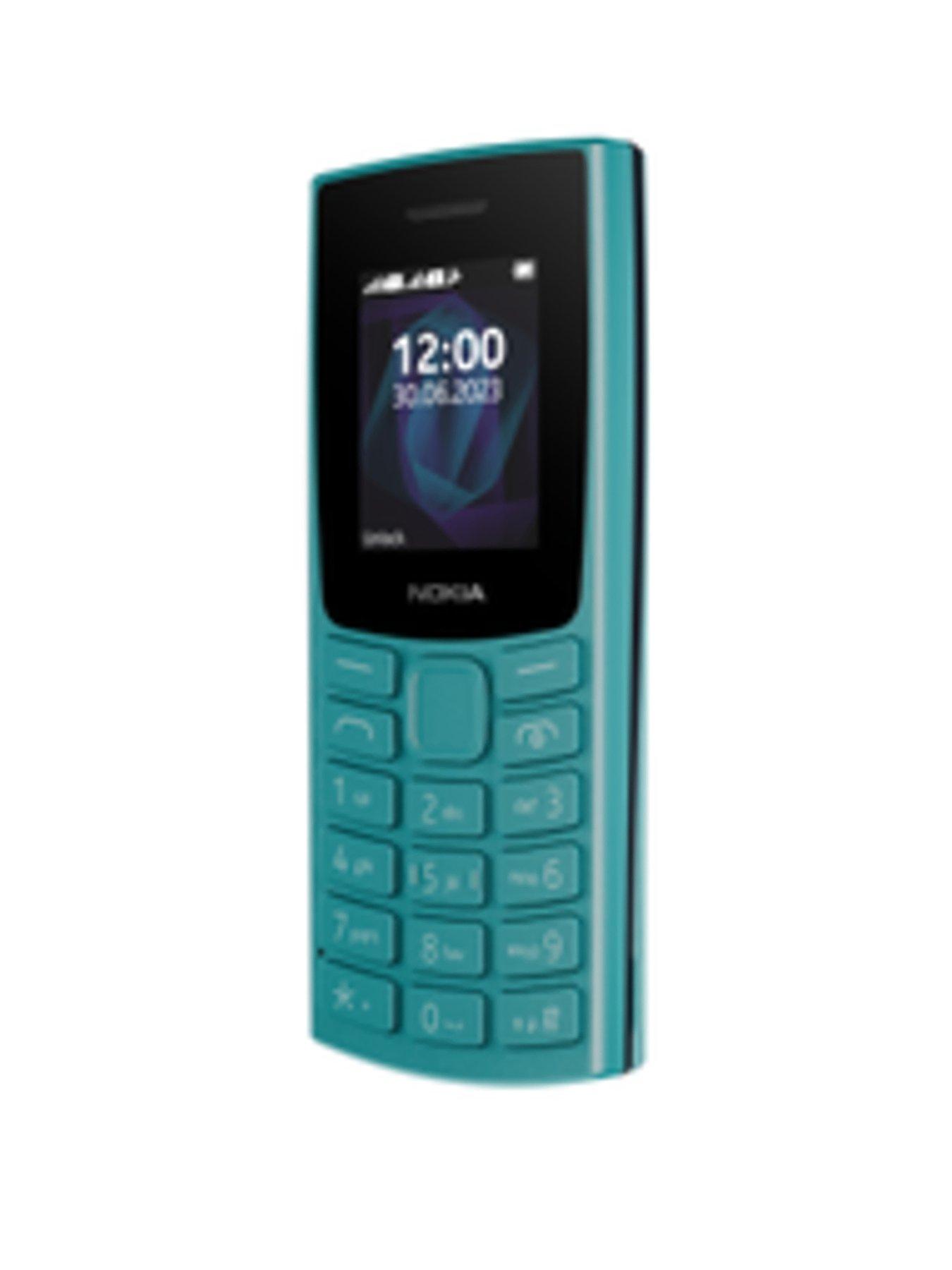 Image 2 of 6 of Nokia 105 2G D.Sim Mobile - Cyan