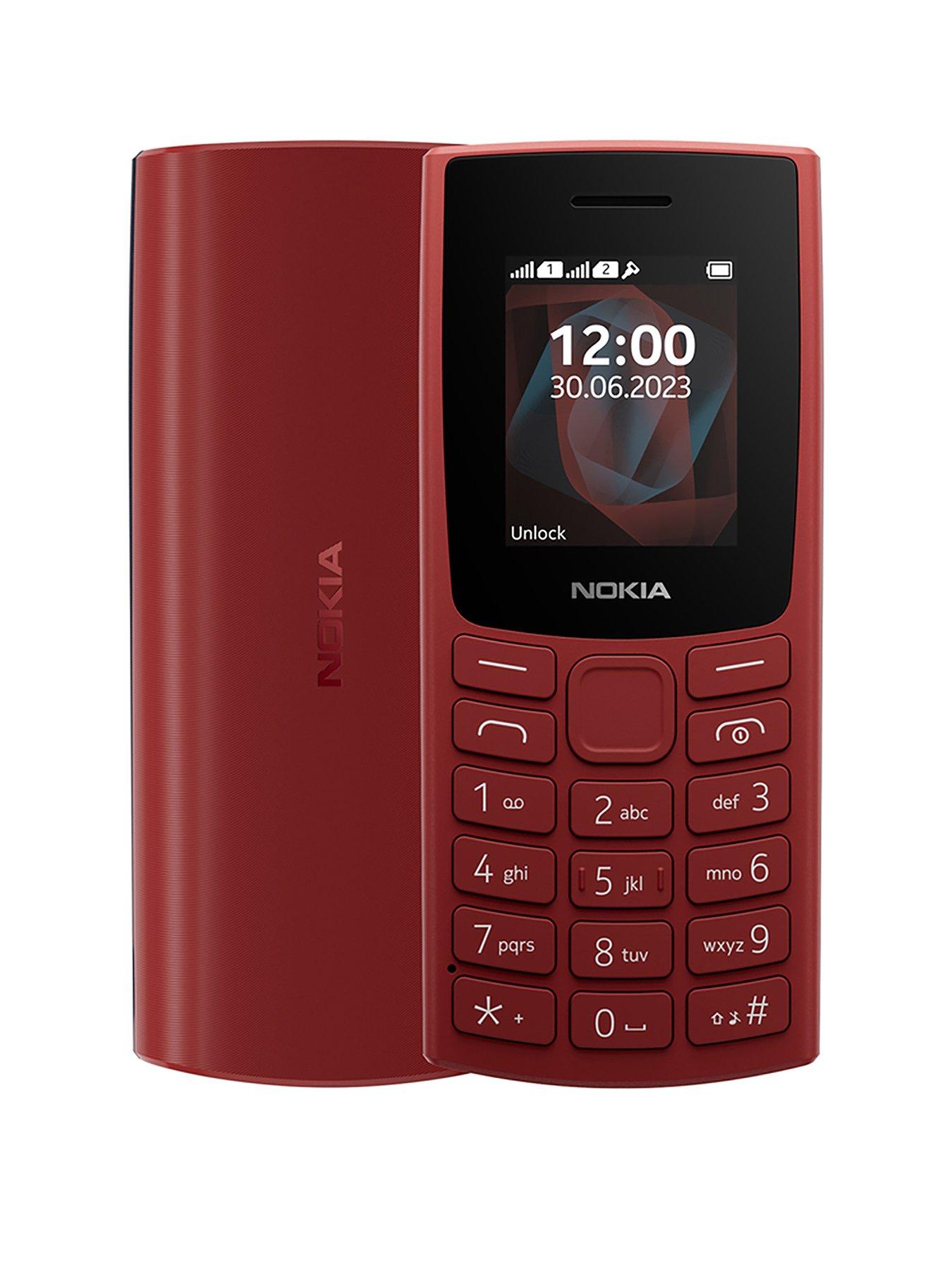 Nokia 105 2G Dual SIM - Red