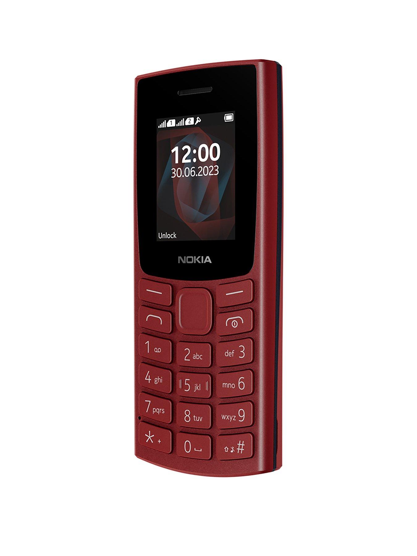 Image 2 of 5 of Nokia 105 2G Dual SIM Mobile - Red