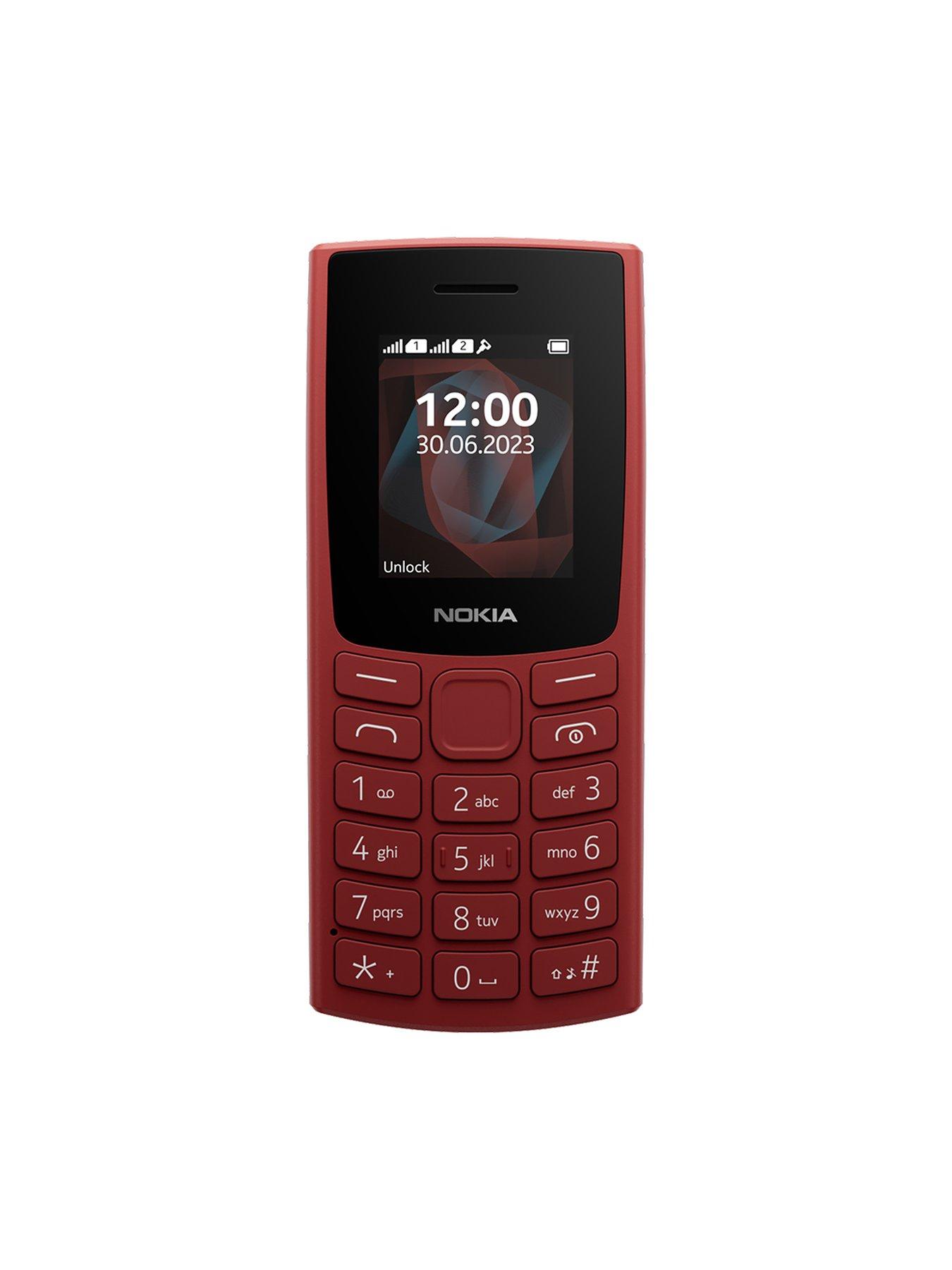 Image 4 of 5 of Nokia 105 2G Dual SIM Mobile - Red