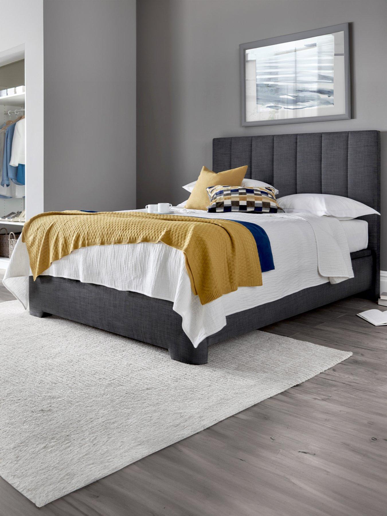 The Very Collection: Ravena End Lift Up Ottoman Storage Bed With Airsprung Mattress Offer (Buy  &  SAVE!)