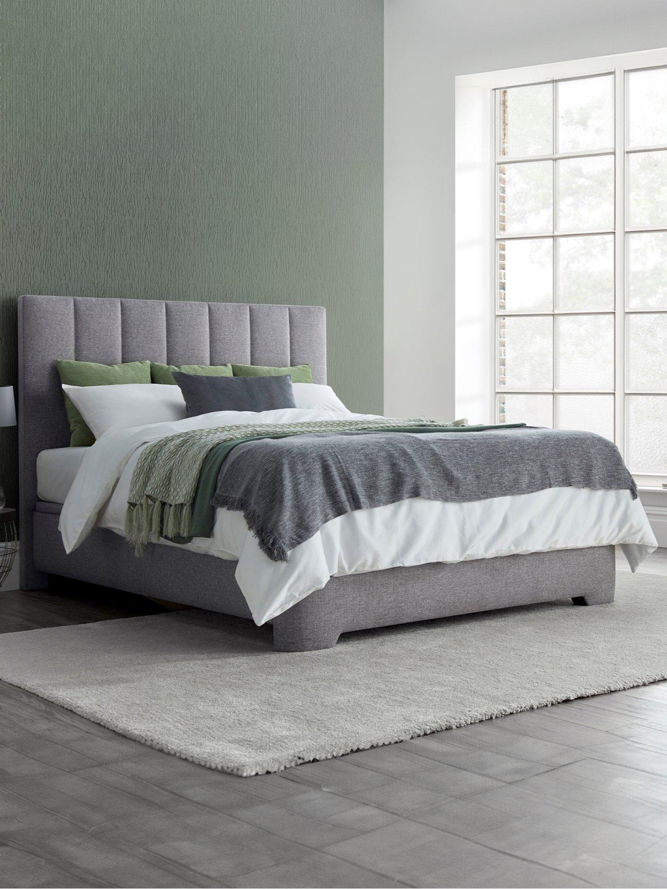 Product photograph of Very Home Ravena End Lift Up Ottoman Storage Bed With Airsprung Mattress Offer Buy Amp Save - Bed Frame Only from very.co.uk