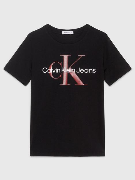 calvin-klein-jeans-kids-ck-monogram-t-shirt-black