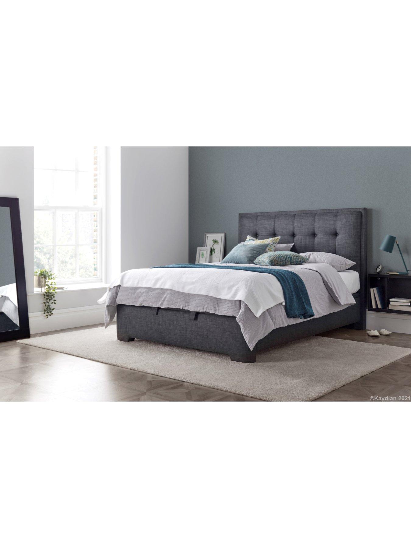 Very Home Comer End Lift Up Ottoman Storage Bed with Airsprung Mattress Options (Buy  &  SAVE!)