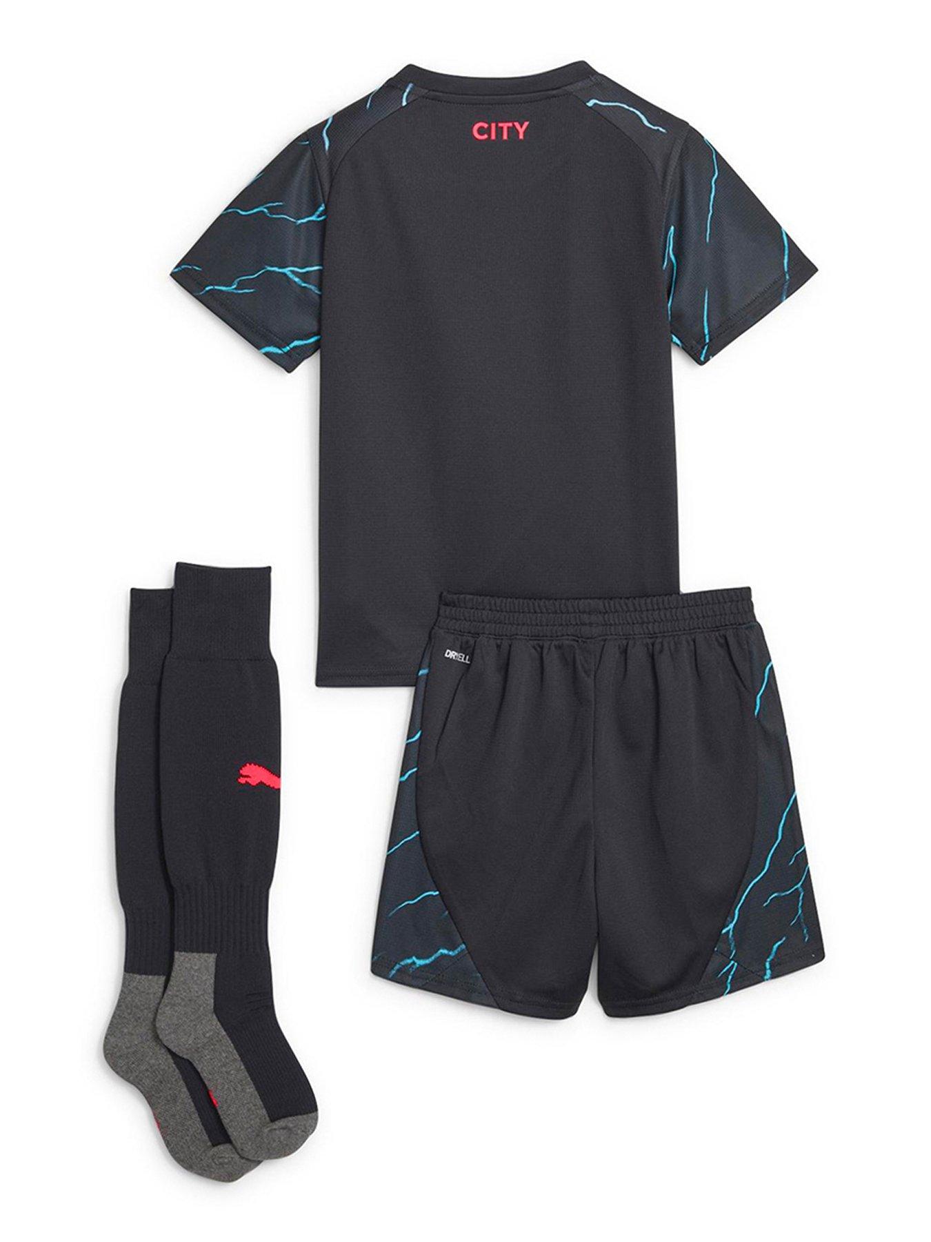 Kids man city 3rd hot sale kit