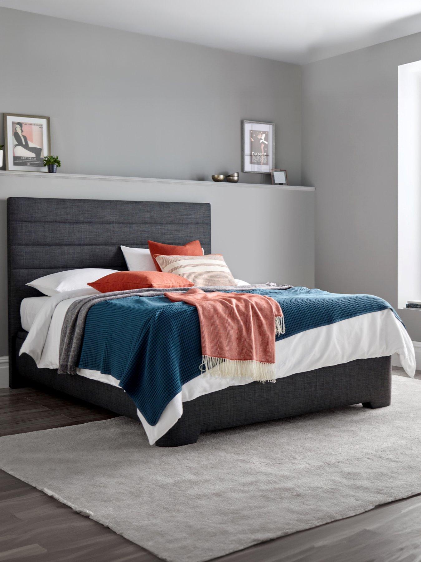 The Very Collection: Sona End Lift Up Ottoman Storage Bed with Airsprung Mattress Options (Buy  &  SAVE!)