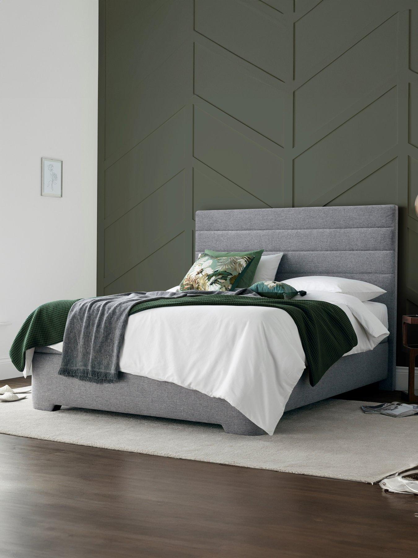Product photograph of Very Home Sona End Lift Up Ottoman Storage Bed With Airsprung Mattress Options Buy Amp Save - Bed Frame Only from very.co.uk