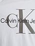  image of calvin-klein-jeans-kids-ck-monogram-t-shirt-white