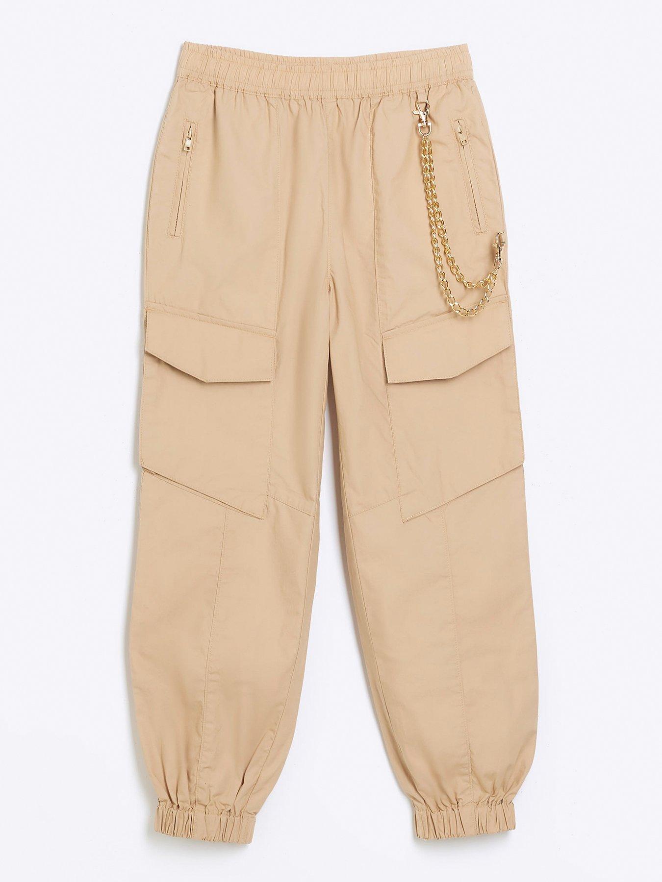 Cargo trousers - beige