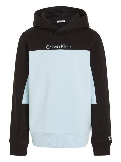 calvin-klein-jeans-boys-terry-color-block-reg-hoodie-blue