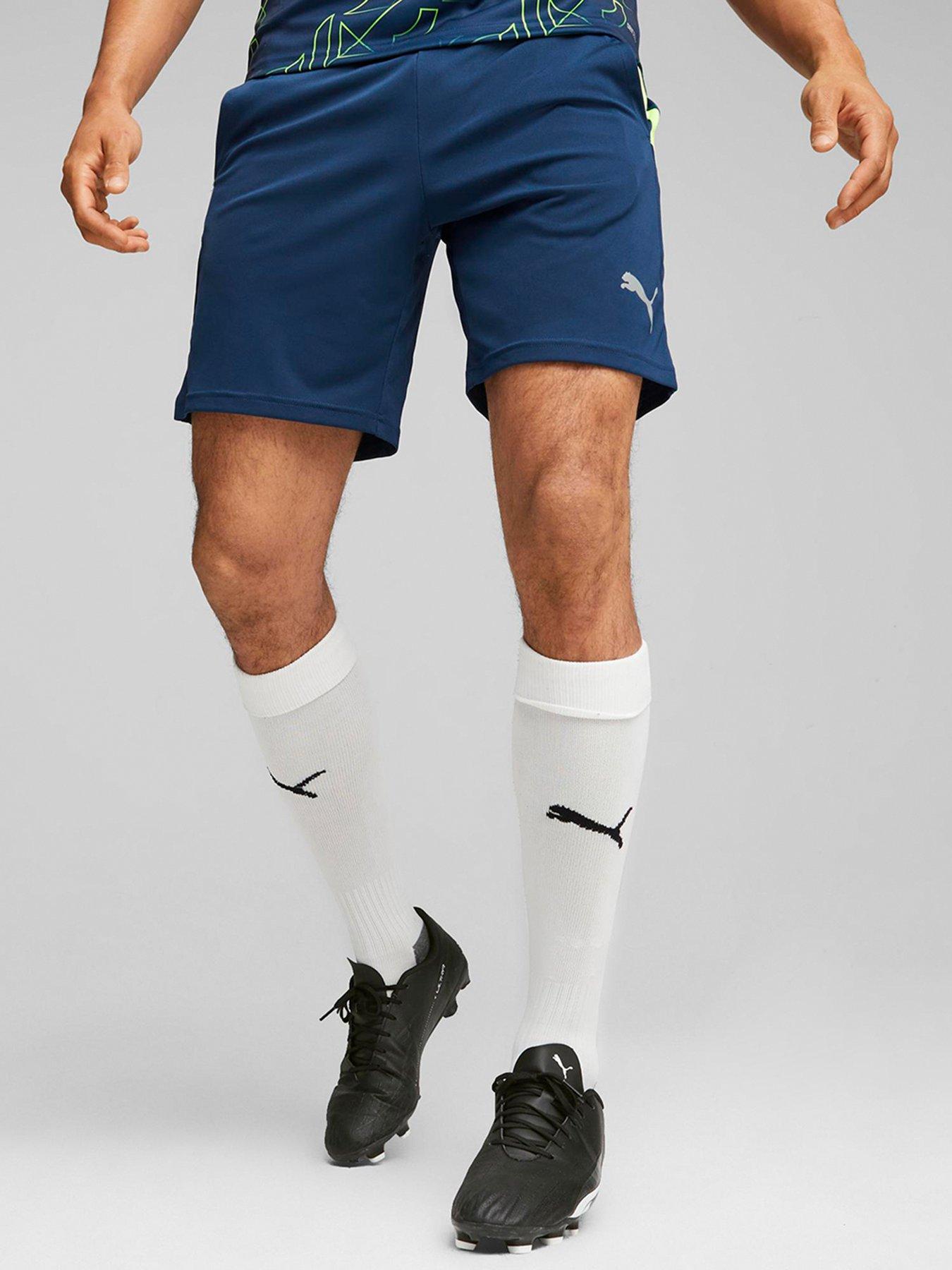 puma mens liga trainingwear short - navy