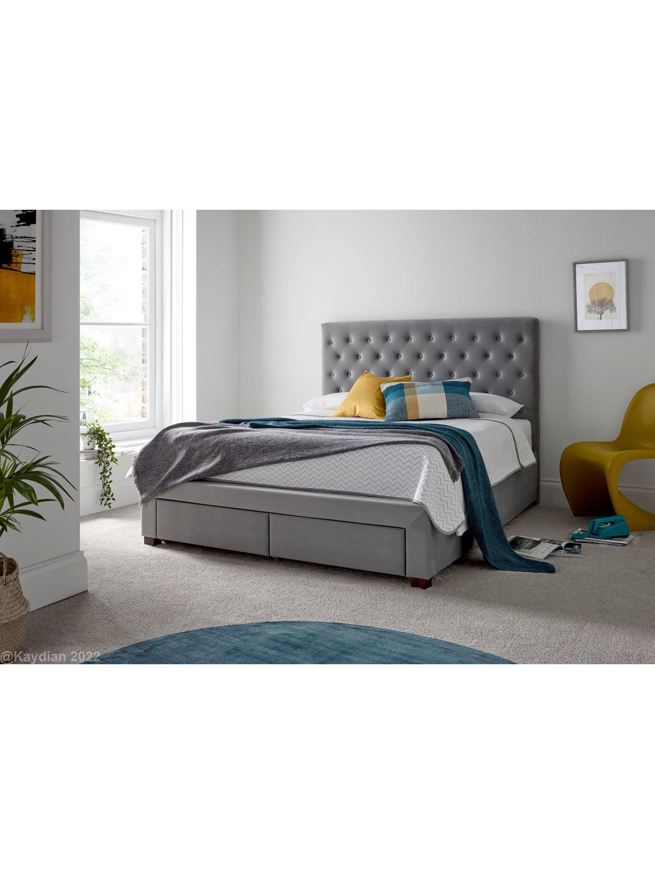 Simi 2 Drawer Footend Bed with Mattress Options Buy and SAVE