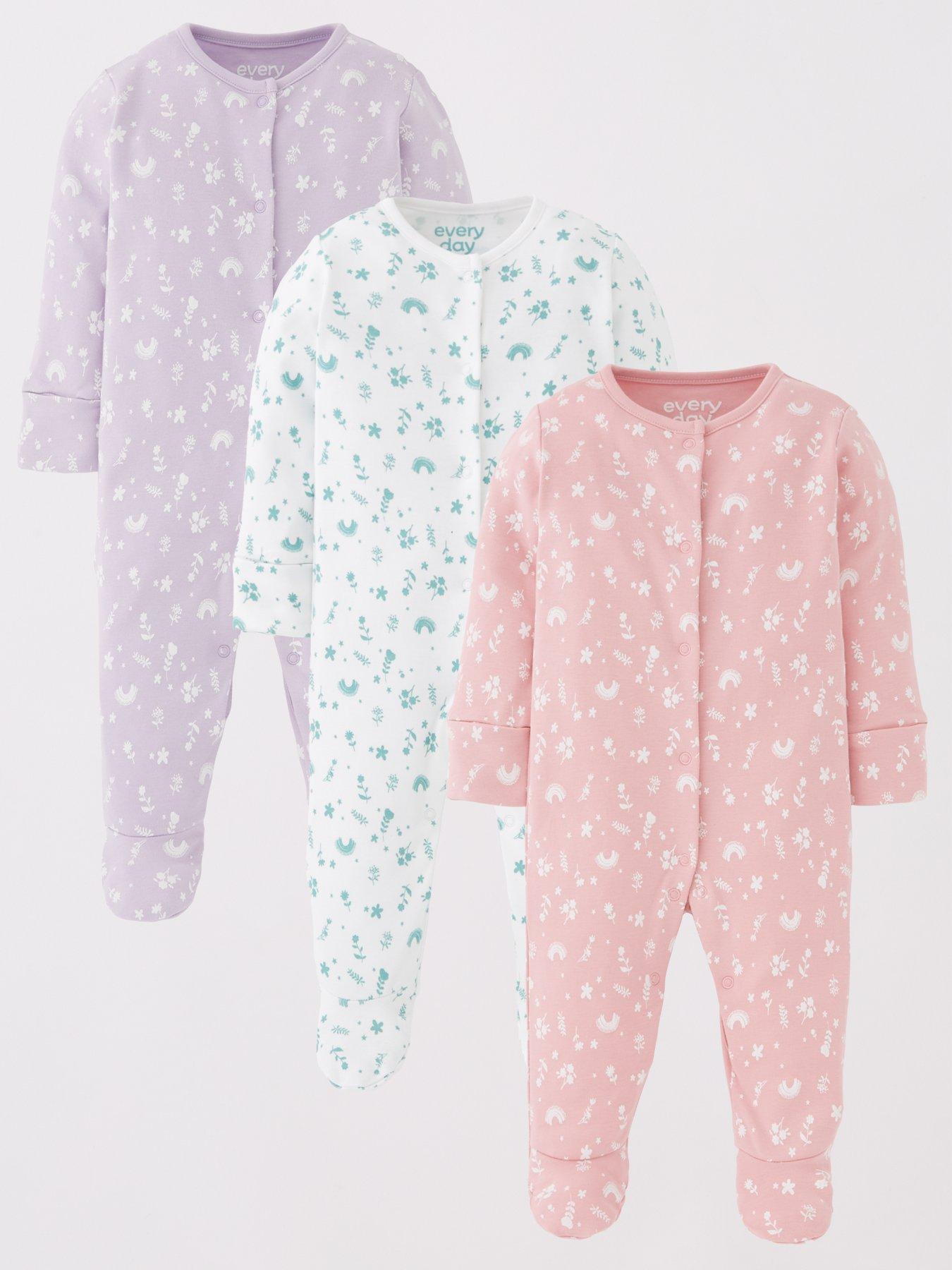 Baby hotsell girl sleepsuits