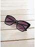  image of mint-velvet-catalina-black-sunglasses