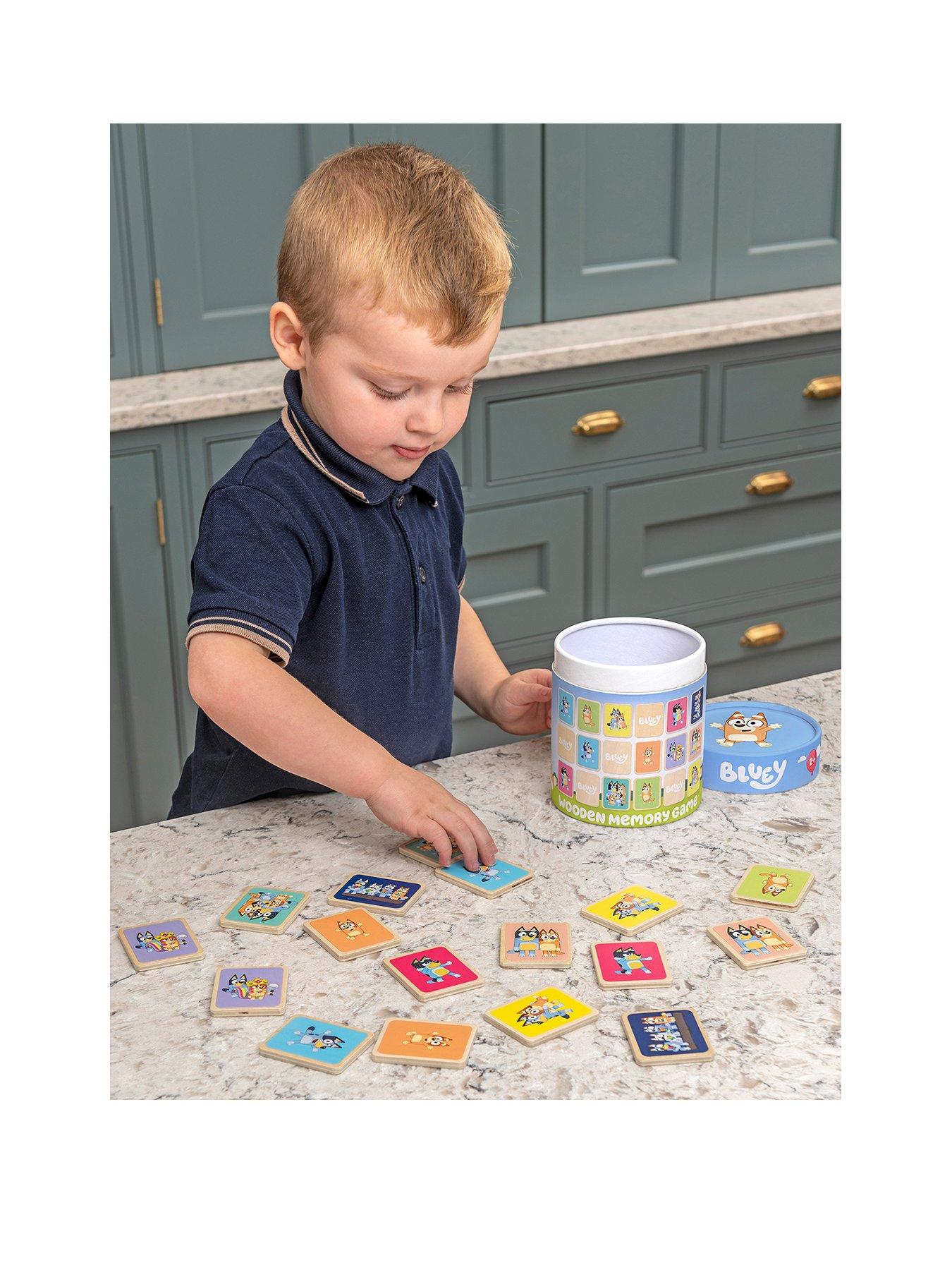 Bluey Dominoes and Memory Game
