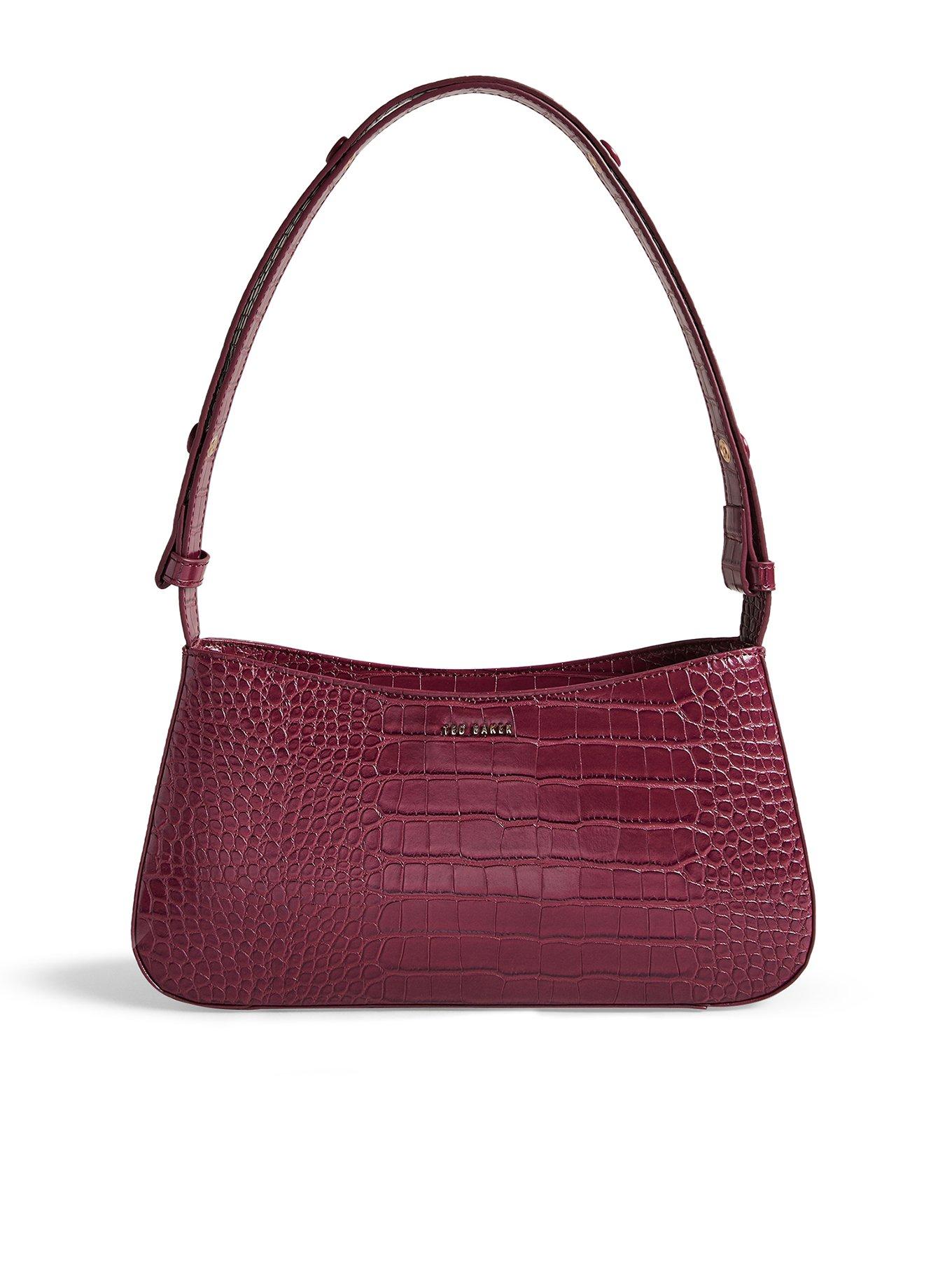 Croc effect hotsell baguette bag