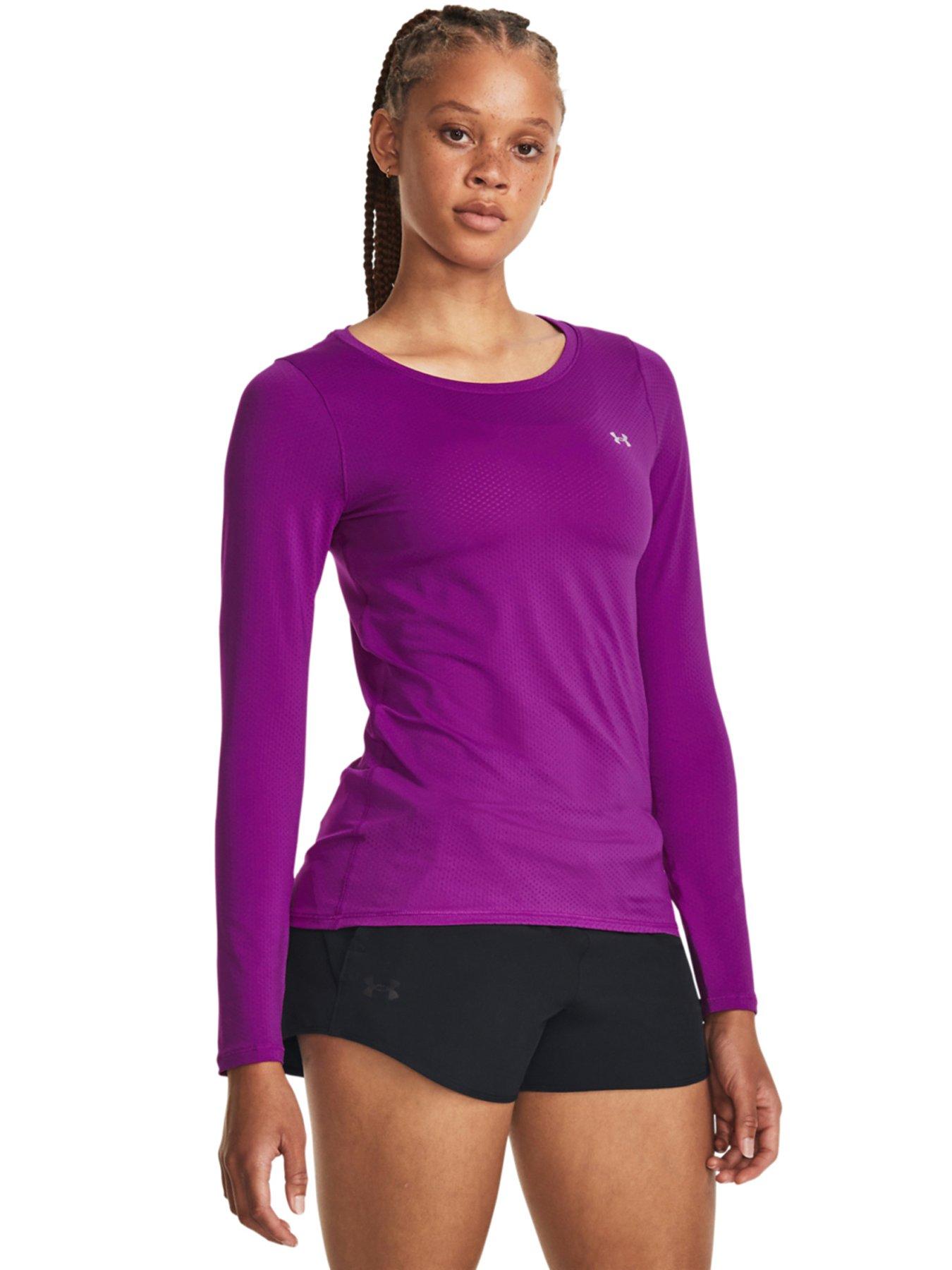 Pink long sleeve outlet under armour